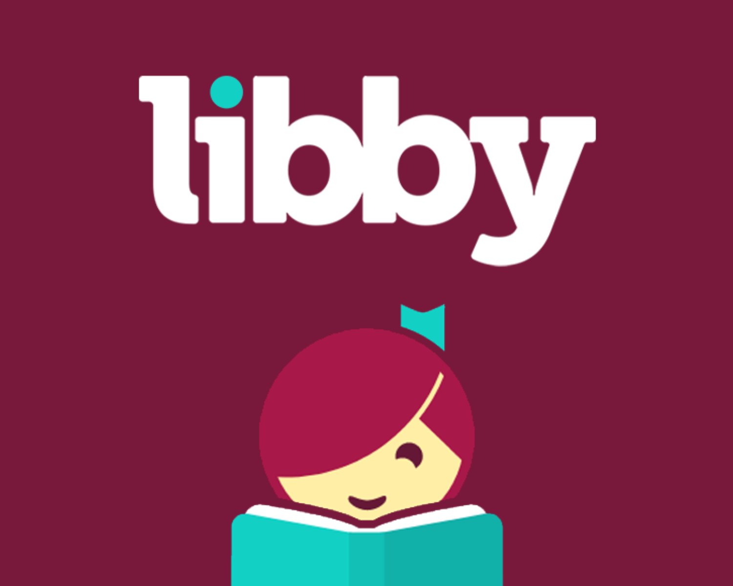 Libby; illustration of a girl reading a book