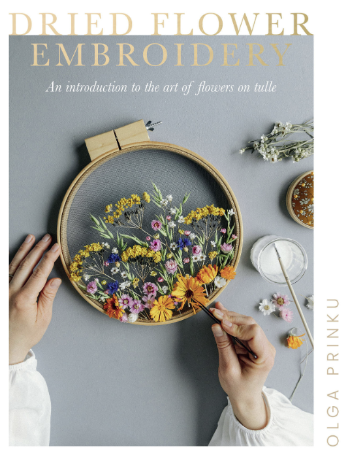 Craft Your Calm: Dried Flowers Embroidery