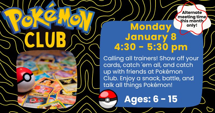 School Library Pokémon Club Application