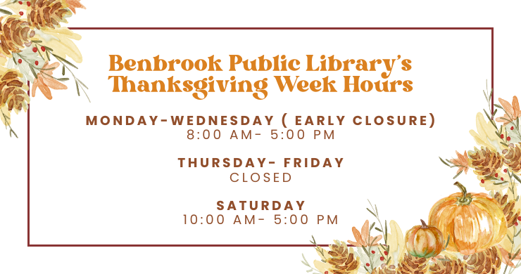 Thanksgiving Hours