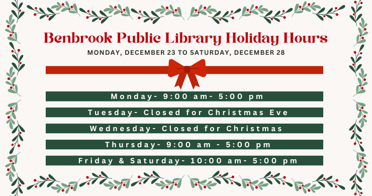 BPL Holiday Hours