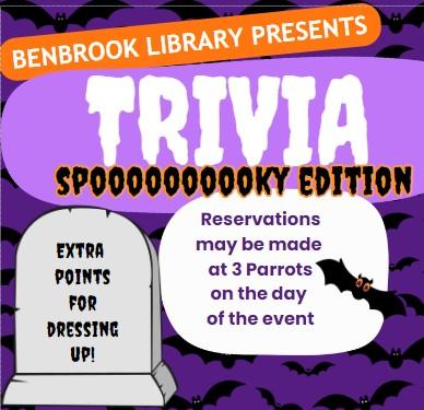 trivia october 26, Thursday, 3 Parrots