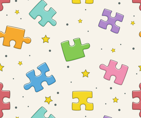 Picture of puzzle pieces