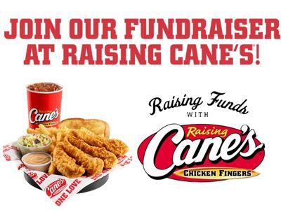 Raising Cane's Fundraiser for Benbrook Library, November 6, 2022, 12-8PM