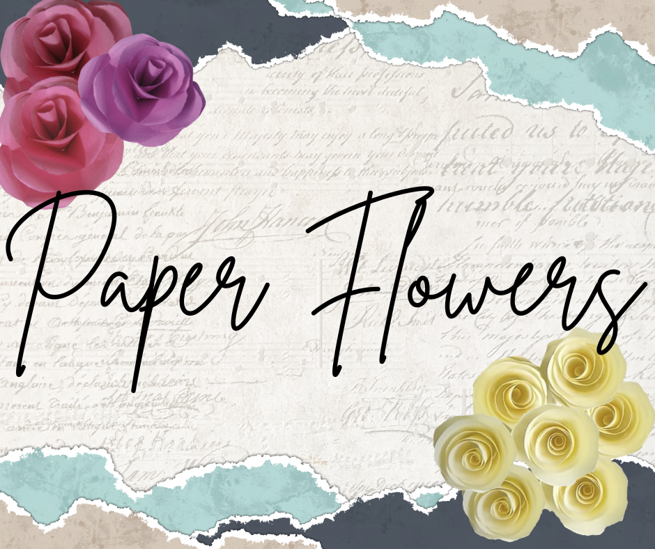 Paper flowers